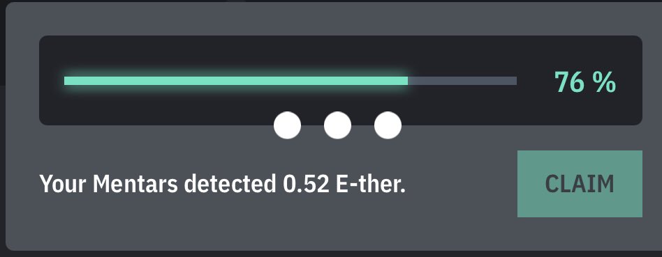 I still don’t understand what function this % bar serves. I understand what it signifies, but for what? #earth2