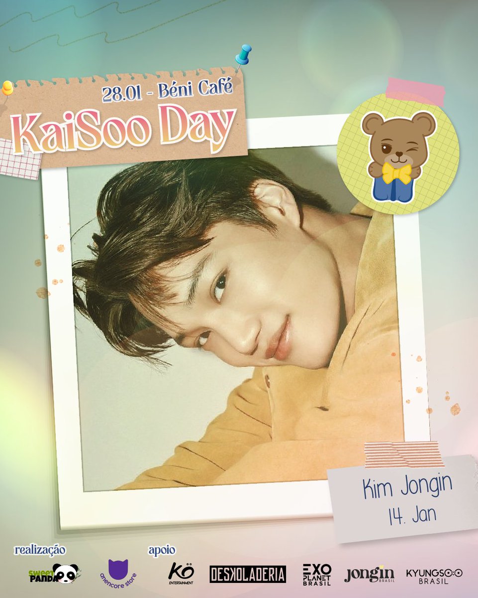 LojaSweetPanda's tweet photo. Hoje (14/01) o dance machine do EXO, #Kai, faz 29 anos!!

Além de um dancer impecável, seja em stages ou atuando, Jongin sempre arrasa no que faz!
Muitas felicidades, saúde e sucesso para o ursinho! 🐻🥰

#카이 #KAI #엑소 #EXO #weareoneEXO https://t.co/5Rh1mp5Sbx
