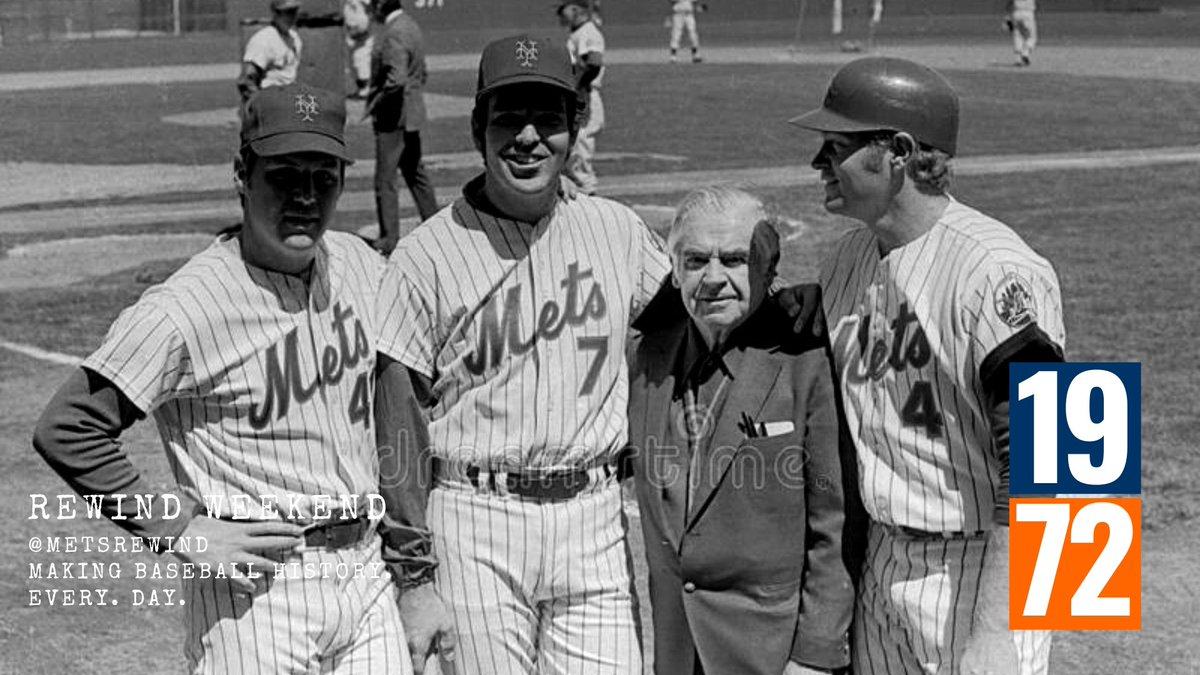 metsrewind's tweet image. The @Mets shutout the @Pirates, 4-0, on Opening Day 1972. Tom Seaver pitched six scoreless, followed by three shutout IP by Tug McGraw. Ed Kranepool knocked in three of the four runs for the Mets including a two-run HR off Dock Ellis in the sixth. #LGM #WeekendRewind #1972