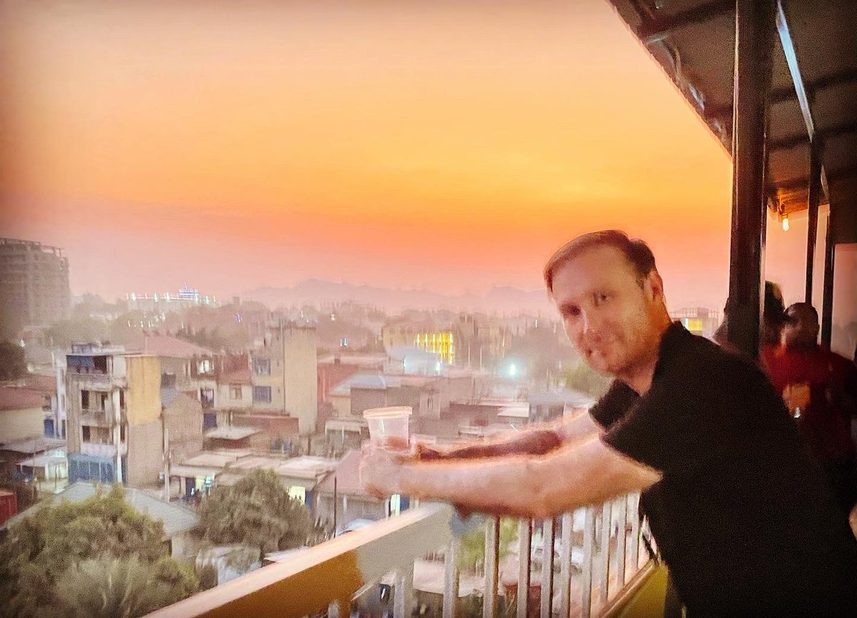 AndreKoelln's tweet photo. Juba sunset over Jebel Rock! ☀️Magical #SSOT 🇸🇸 https://t.co/au2cIXM5ad