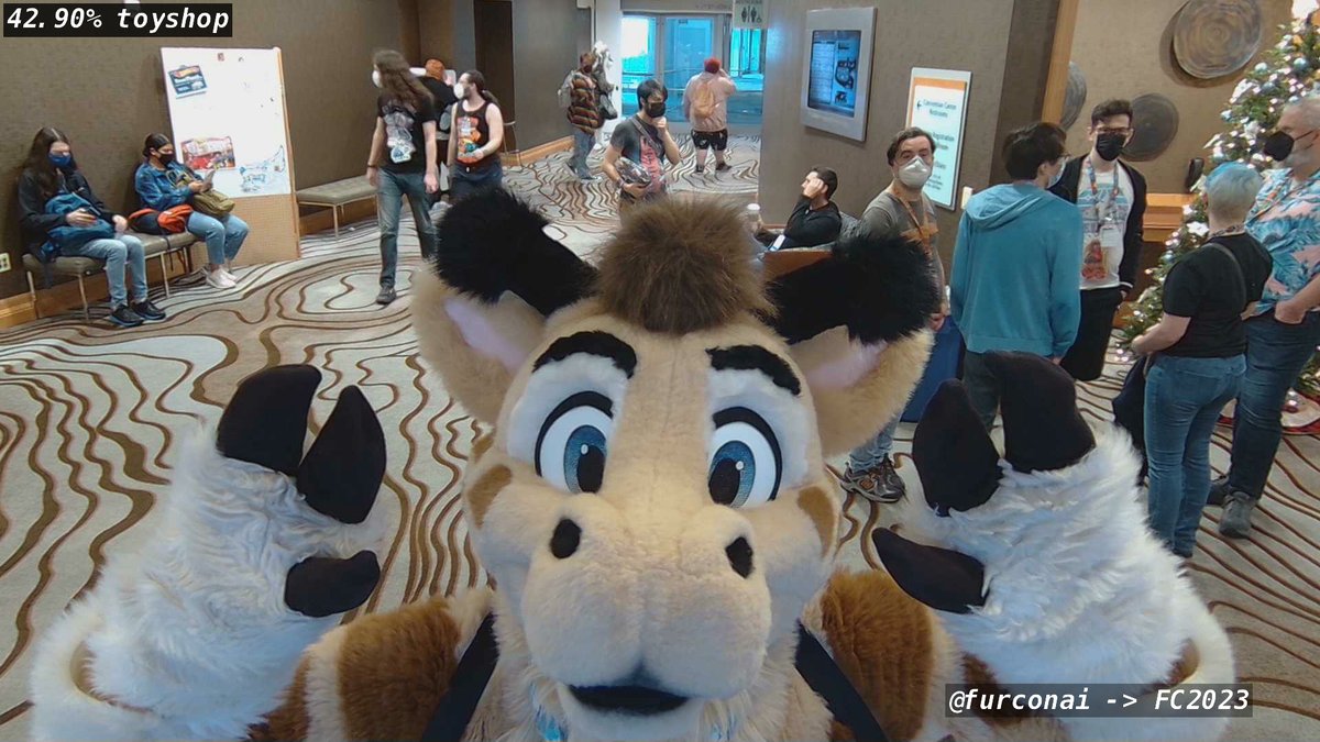 I'm a toyshop, Come check out what you are at FC2023 #furconai