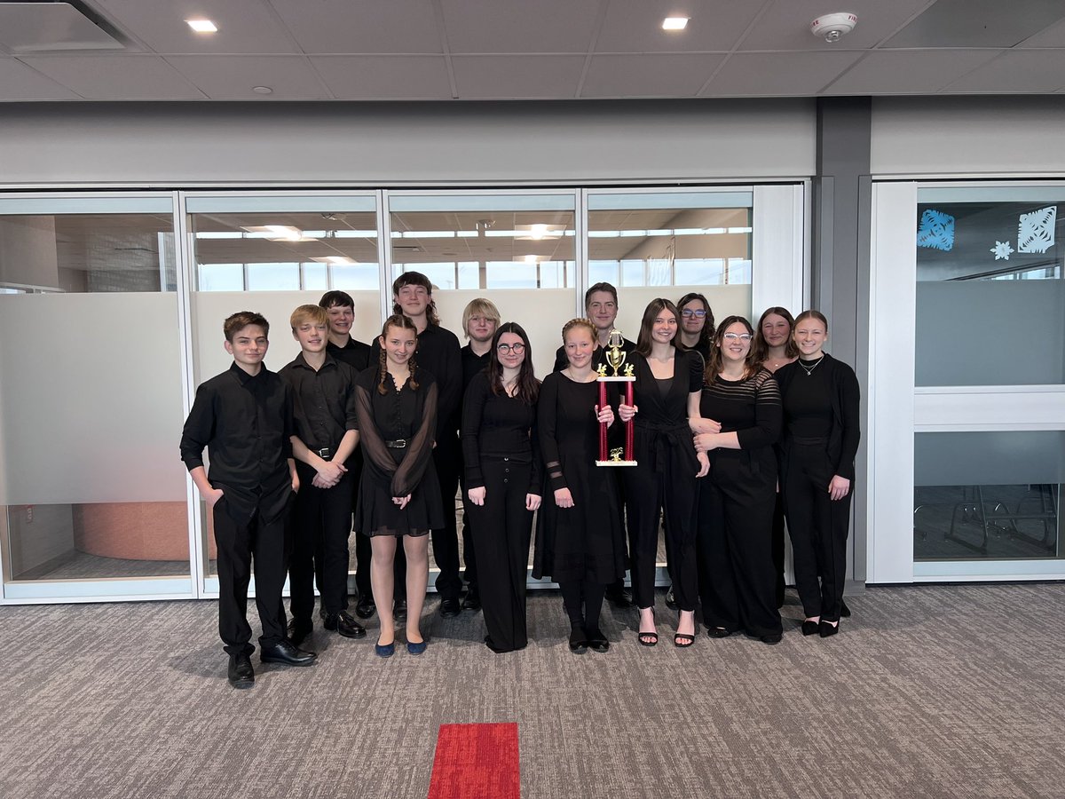 Congrats to Underwood Jazz on placing 1st today at DCG Jazz Festival!
