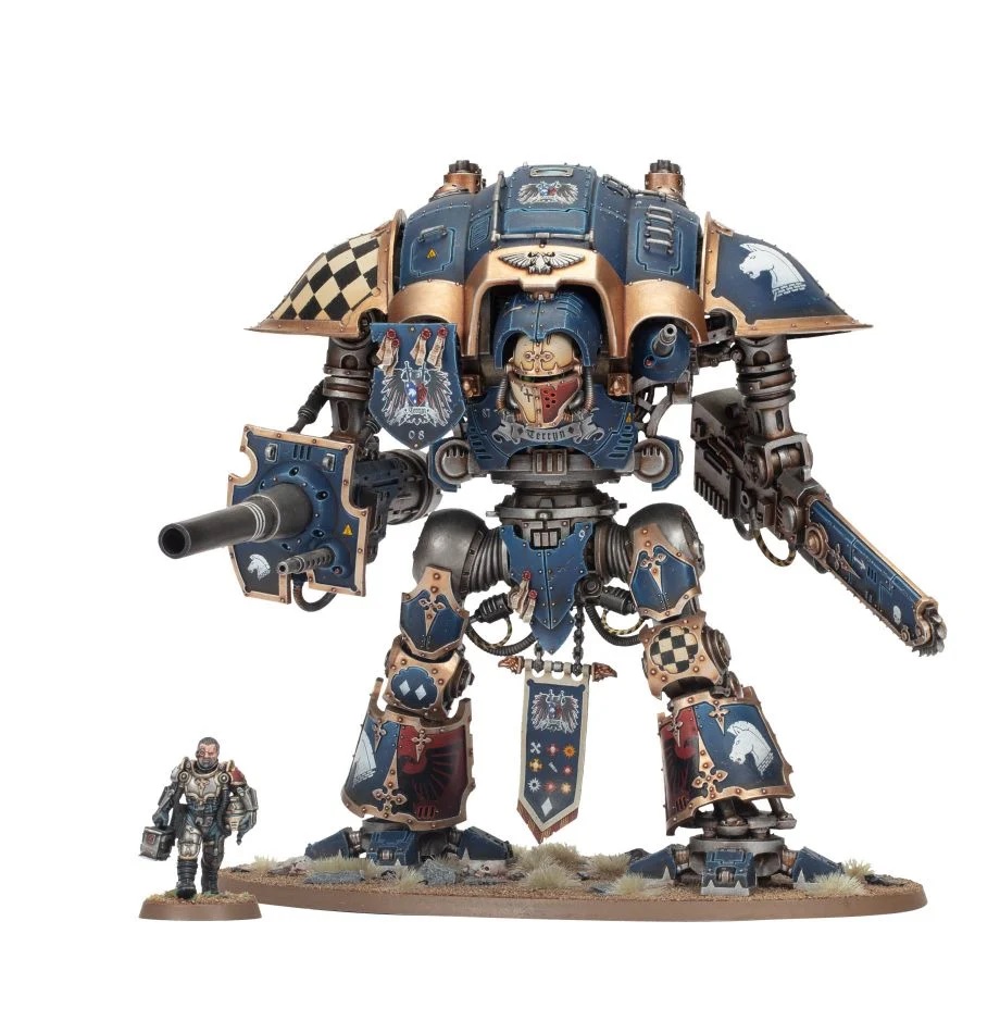 EMMachine27's tweet image. Hey #wh40k community. Who else has realised that Imperial Knights and Tempestus basicly have the same design with the arrows on the armour. It's as if they should have been one faction. #warhammer40k #warhammer40000