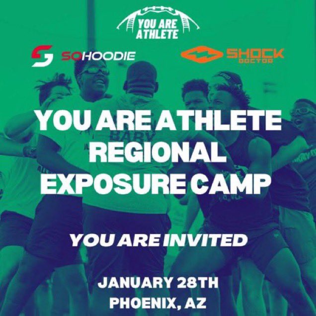 Thank you for the invite!!! <a href="/ShockDoctor/">Shock Doctor</a> <a href="/youareathlete/">You Are Athlete</a>