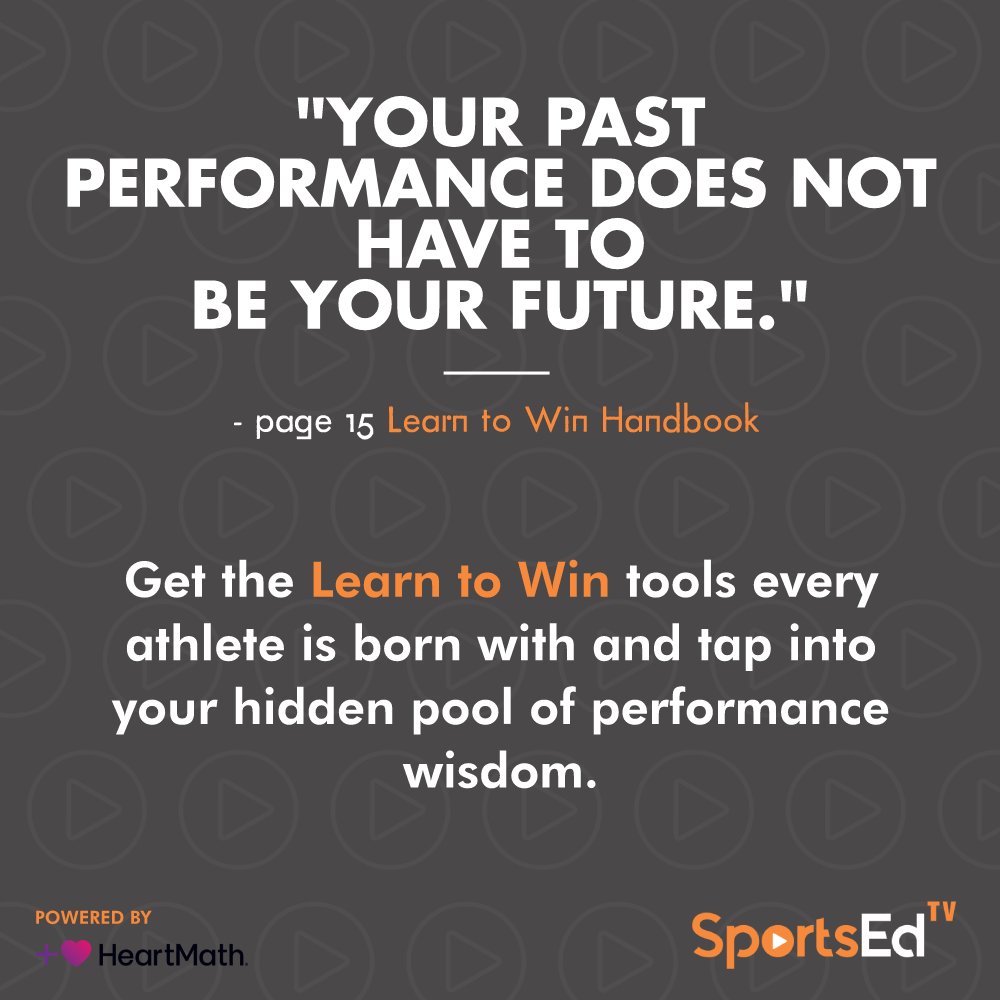 Are you stuck in the negative thought loops? Unblock your performance potential with Learn to win tools and techniques. Just click the link sportsedtv.com/blog/learn-to-…