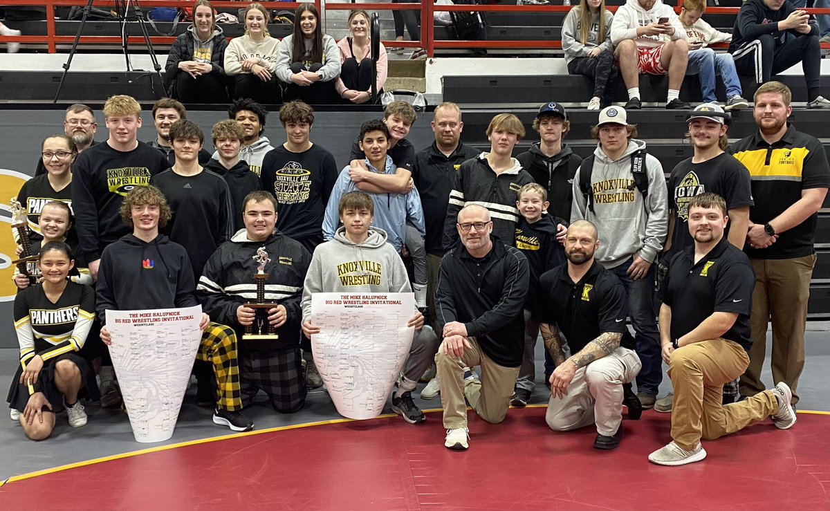The varsity wrestling team managed to pull off a second place finish today even without a full line up! Luke Spaur and Daniel Gorskikh won individual titles🏆🏆