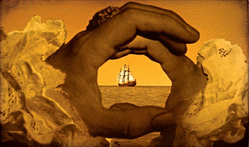 Jean_no's tweet image. #justeVu &quot;Baron Prášil&quot; (Munchausen) de Karel Zeman (1961). Assez incroyable. Un peu Méliès, un peu Faucheux/Massin, a influencé Terry Gilliam, peut-être aussi Averty ou Gondry ? Très beau en tout cas.