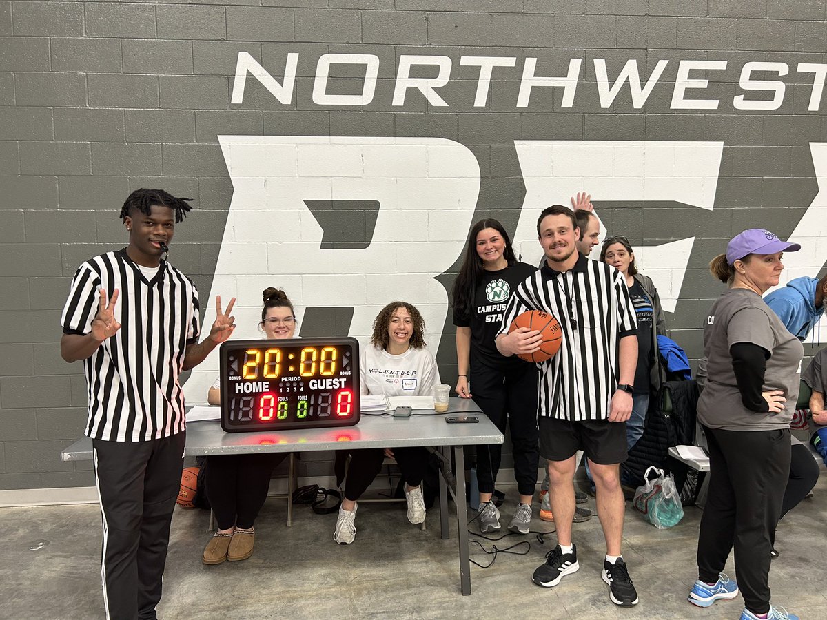 NWCampusRec's tweet photo. Congratulations to all athletes! Such a great day with the Special Olympics! https://t.co/843RoYQMyE