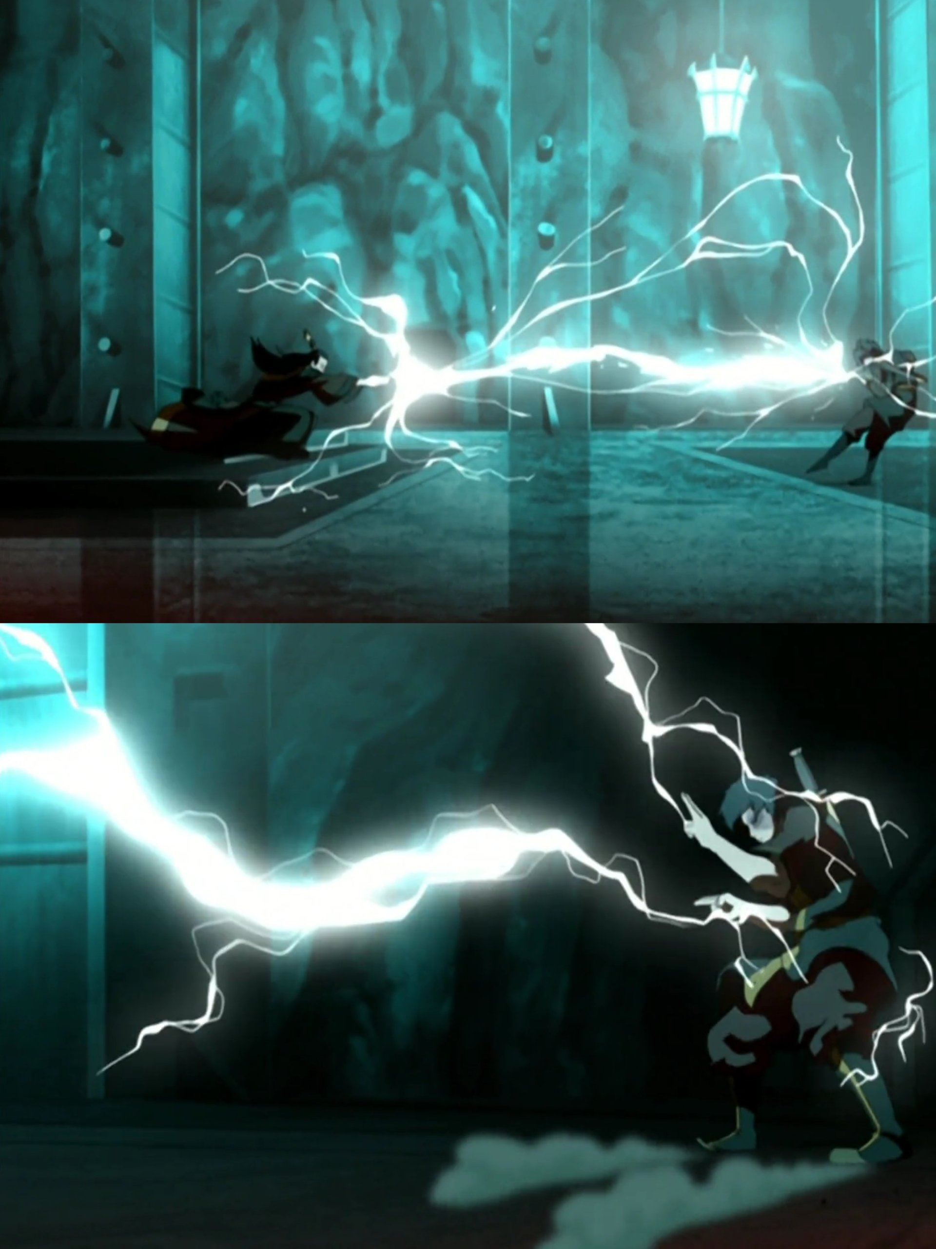 Avatar Universe on X: "Ozai is lethal bruh.🔥 Look how Zuko got pushed back  by his bolts https://t.co/DGOFTESqew" / X