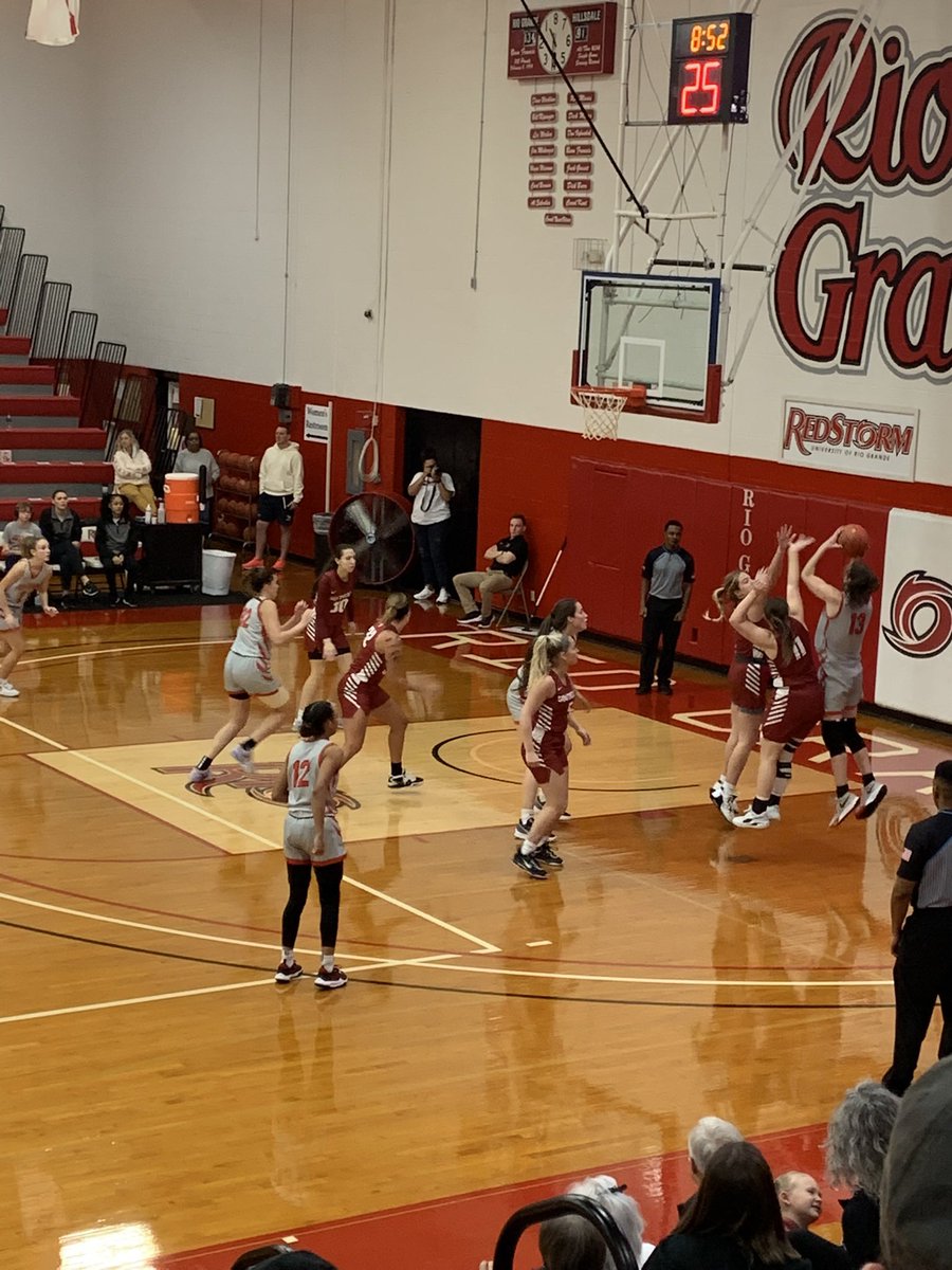 lsnyder80's tweet photo. Ella Skeens #13 with 23 points and #23 Lexi Woods with 8 points representing the SVC with #11 ranked Rio Grande Red Storm Womens Basketball in their 107 to 72 home win. Great Job ladies. https://t.co/9RAL88hTSm