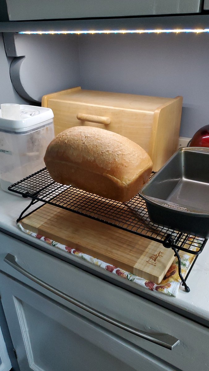 One of the best things about our home -- fresh baked bread at least once a week.