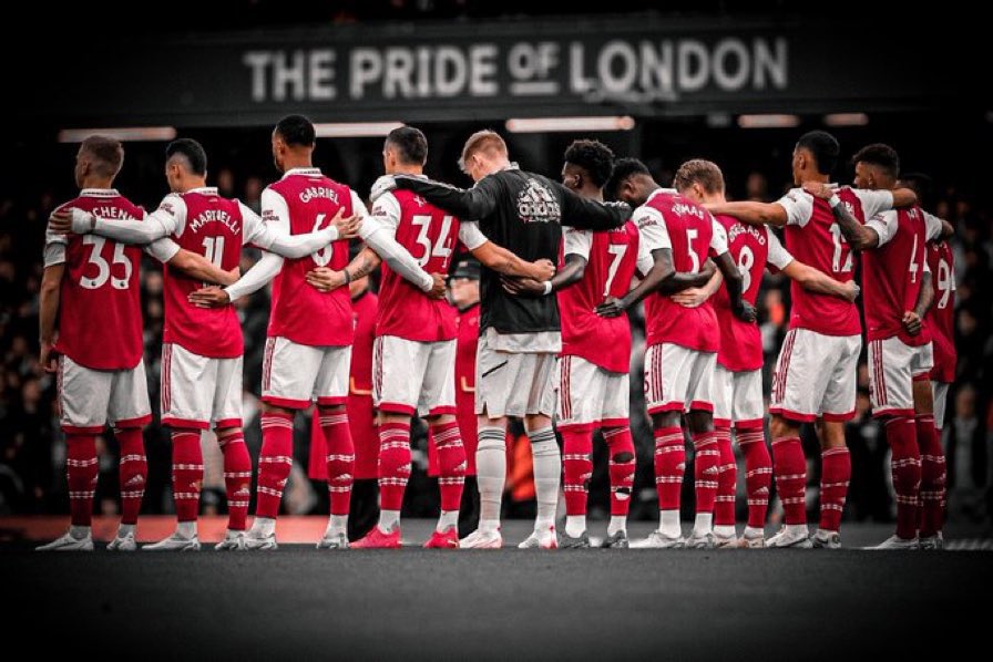 Arsenal didn’t get Vlahovic.
Arsenal didn’t get Raphinha.
Arsenal didn’t get Lisandro Martinez. 
Arsenal didn’t get Douglas Luiz.
Arsenal didn’t get Locatelli. 

Arsenal are Top of the Premier League. 

Believe 💫