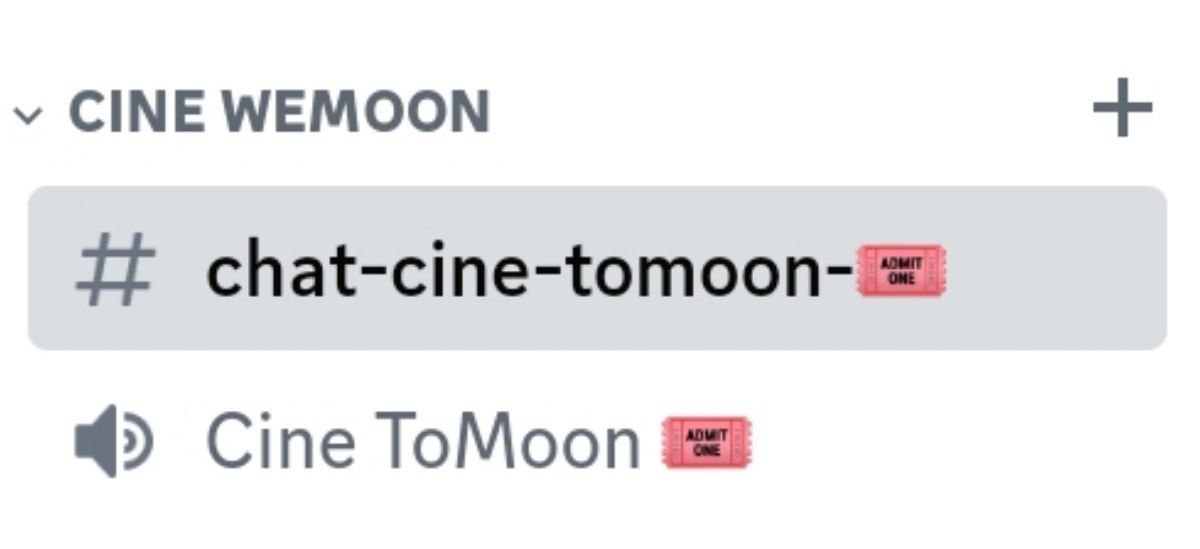oneusbvt's tweet photo. E ai gente! Já decidiram as comidinhas pra sessão de hoje? 🍿

CINETOMOON: https://t.co/dNMT5CeMAN

Já estamos no servidor conversando e esperando o cine de hoje 😝

Pra quem não usa discord, esse é o chat e a sala onde a transmissão vai ser passada! Te esperamos lá https://t.co/wjAF0fHC3e