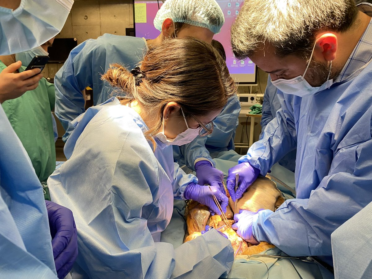 Amazing organ procurement workshop with cadaveric simulation at the anatomy department of the medical school <a href="/FacMedicinaUC/">Facultad Medicina UC</a>!! Great opportunity of our Latam HPB Fellowship <a href="/dibmartin/">Martin Dib</a> <a href="/TrasplanteUC/">Instituto Clínico de Trasplante UC-Christus</a>