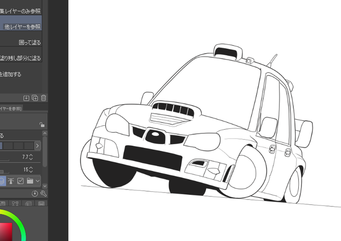 久々の日本車() 