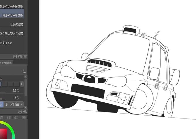 久々の日本車() 