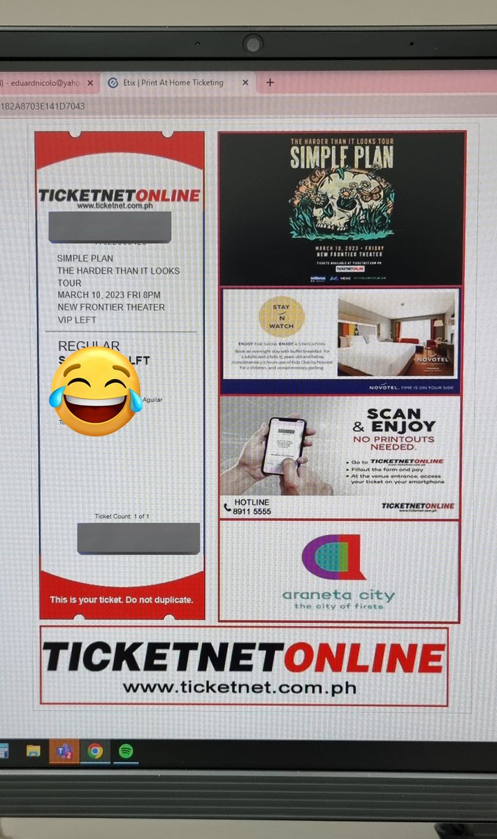 eduard_nicolo's tweet photo. The last time Simple Plan went here in Manila was in 2012. I didn't get a chance to watch their concert before because I was busy reviewing for my board exam and I don't have my own money, that's why I can't pass up this opportunity to see them perform live on stage. 🤟 https://t.co/mlsT6R5j72