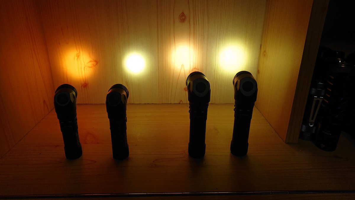 Morino_Iyashi's tweet image. #streamlight
#Protac 90
#Protac 90x
#Nichia 519A
519Aへの換装ライトをオクとアカリさんで購入。
どちらも右がオリジナルです。
写真だと分かりにくいですが、90が2700kで90xが4000k
EDCはもうこれだけあれば良い気がしてきた。