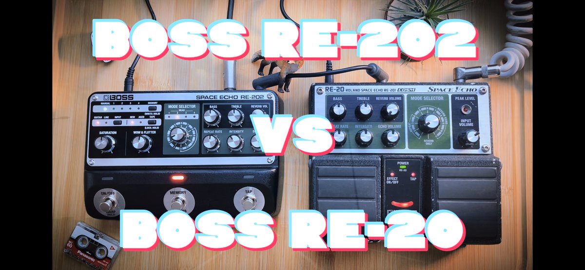 mon9star's tweet photo. 스페이스 에코. 이름값! 🤯 Boss RE-202 vs Boss RE-20 (sounds only) 👨🚀🚀 https://t.co/iLWt3KweKp - @YouTube
#tapedelay #boss #re202 #re20 https://t.co/wB9QwvNfOc