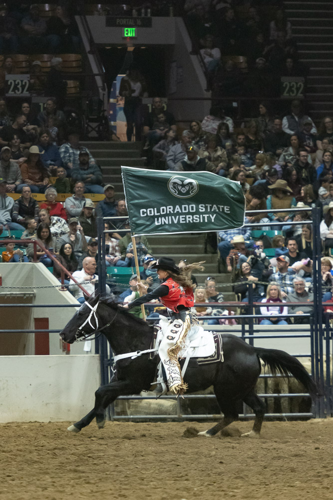 ColoradoStateU's tweet photo. Western spirit and our Aggie roots 🌱
 
There’s no place like the Stock Show, especially CSU Day at the @NationalWestern Stock Show 🐏 🤠

#NWSS2023 #Best16DaysInJanuary #NoPlaceLikeStockShow #ColoradoState https://t.co/fVkvivY3wU