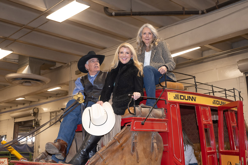 ColoradoStateU's tweet photo. Western spirit and our Aggie roots 🌱
 
There’s no place like the Stock Show, especially CSU Day at the @NationalWestern Stock Show 🐏 🤠

#NWSS2023 #Best16DaysInJanuary #NoPlaceLikeStockShow #ColoradoState https://t.co/fVkvivY3wU