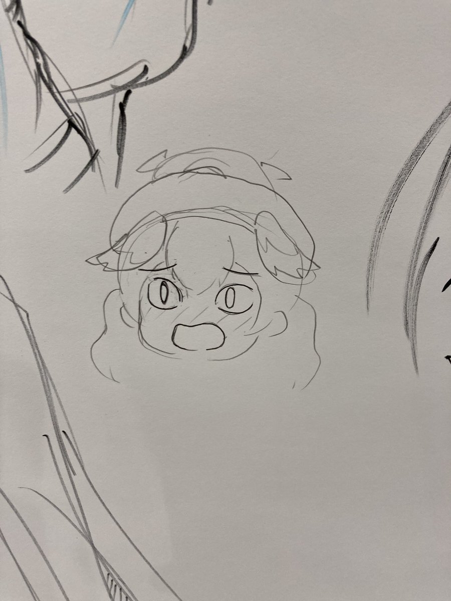 コミとれで描いたコハル(未完成) 