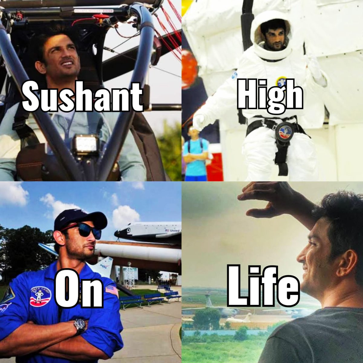 SSR4planet's tweet image. Date :- 14/1/2023
ETL :- 👉 Sushant High On Life  👈

He thought was much more beyond his height &amp;amp; his limits.... 

@itsSSR

 #westandwithssrfamily #immortalsushant #revolution4ssr #remember #justiice4ssr 

#Countdown2SushantDay 
#SushantMonth