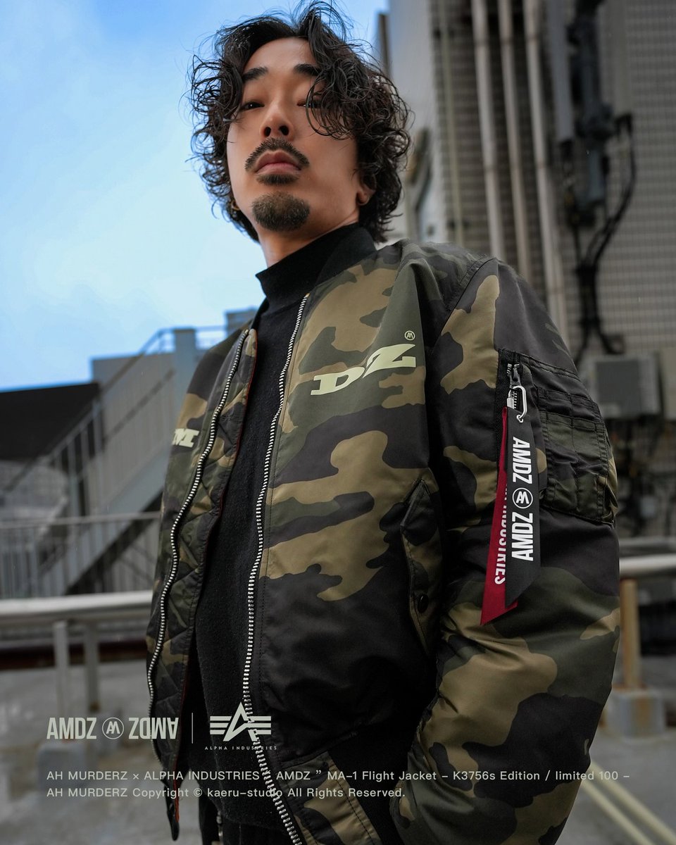 AH MURDERZ×ALPHA INDUSTRIES MA-1 アムーダーズ tic-guinee.net