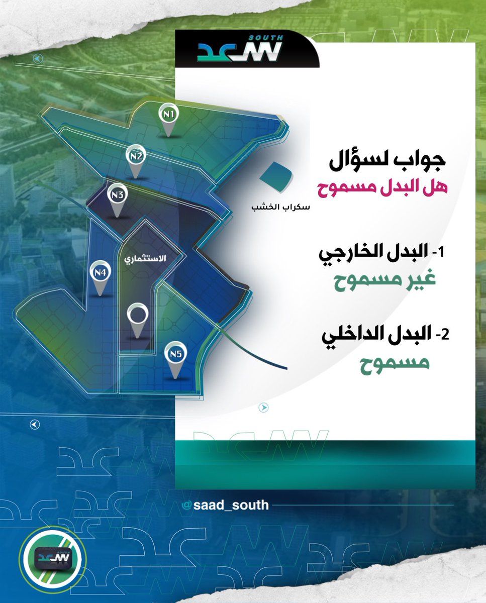 جواب لسؤال هل البدل مسموح في جنوب سعد العبدالله .. 

#جنوب_سعد_العبدالله
#سعد_العبدالله