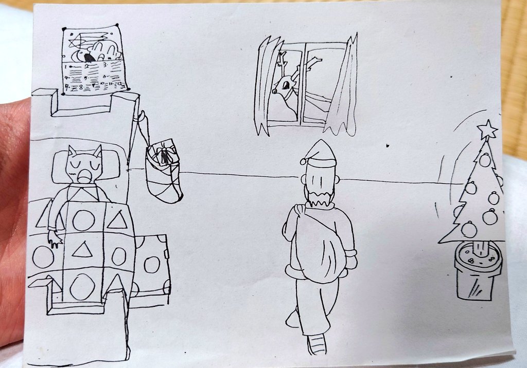 お婆ちゃんの写真から、幼少期の私(恐らく小1)の絵が出て来た……

20年前だから最早他人として言うが、背景めっっっっちゃちゃんと描いてるね!!?? 