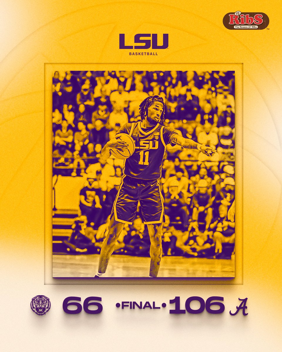 LSUBasketball's tweet image. Final.