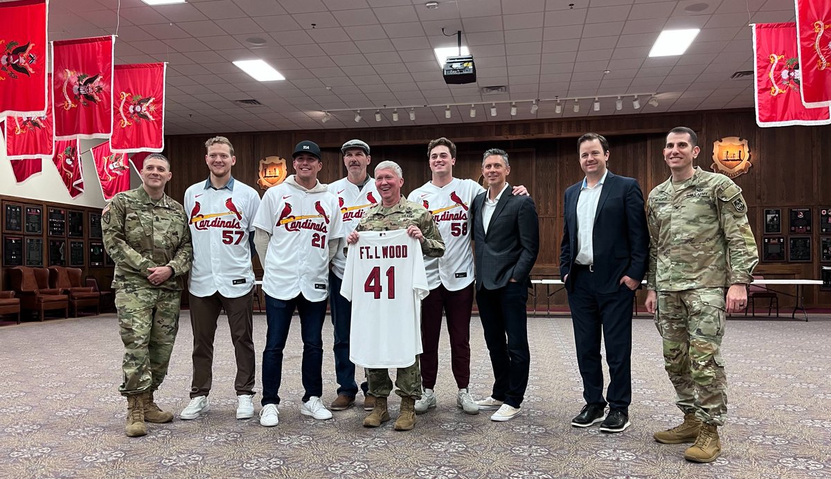 St. Louis Cardinals on Twitter "Thank you to Commanding General James