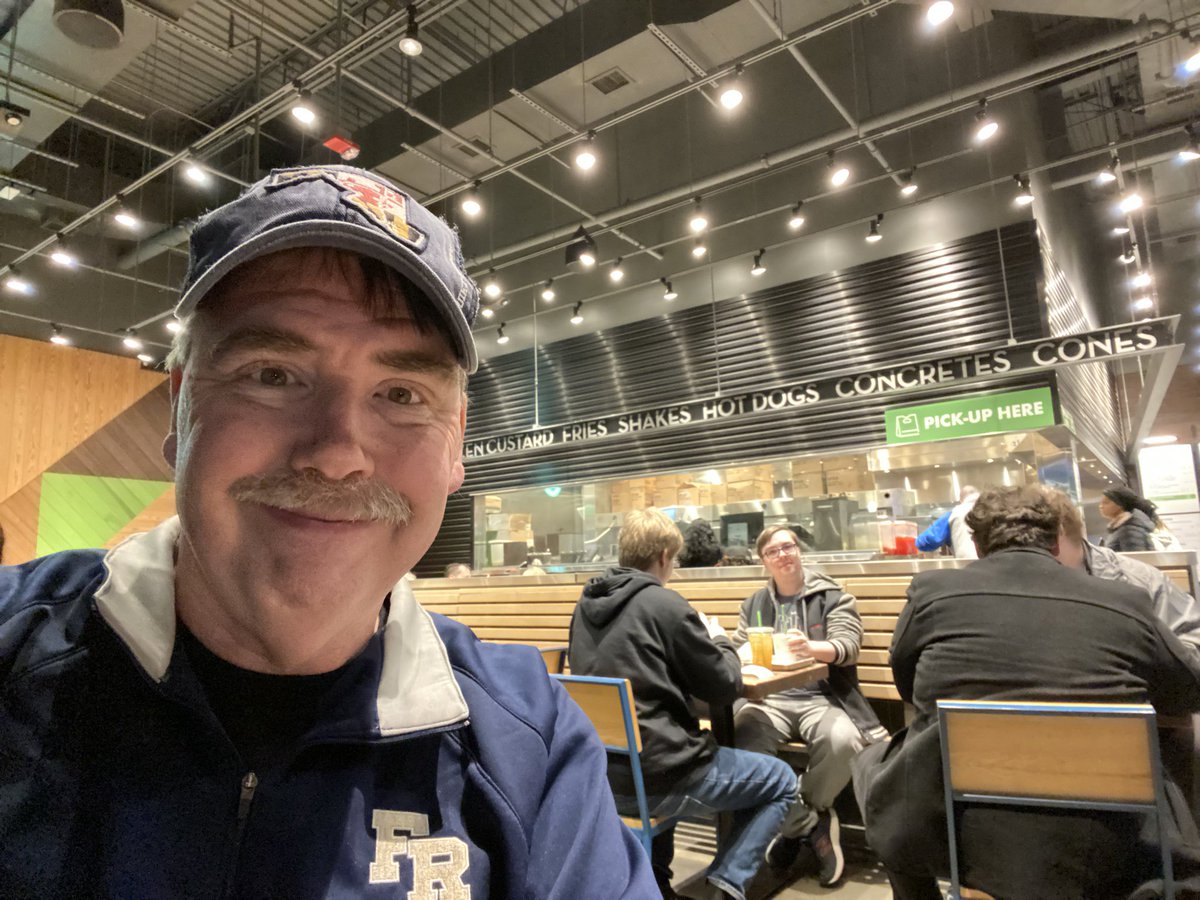 BillRehkopf's tweet photo. Boy’s’ night out.
Even if I have to sit at a different table. And not look at or speak to them.
#DadLife #CouldYouNOT #SaturdayNightsAlrightForTweeting https://t.co/wLrlSpt0Db