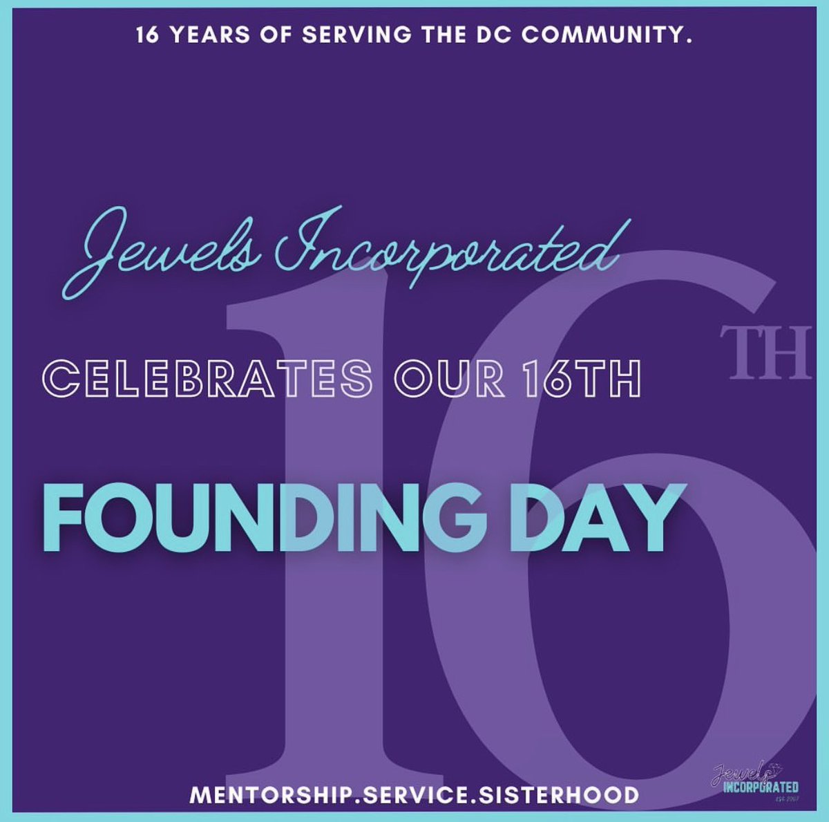 Jewels, Inc Recently Had Our Founding Day On January 11, 2023!💎💜 Celebrating 16 Years Of Mentorship, Service, And Sisterhood.