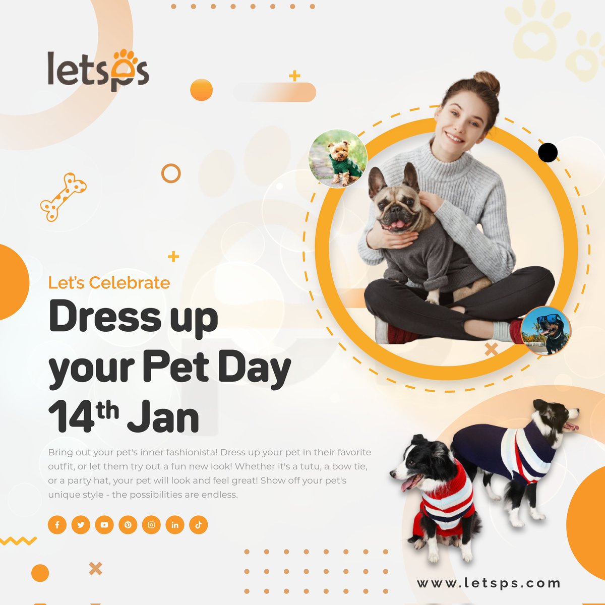 letsps_'s tweet image. What are we dressing fido up as today? Happy #DressUpYourPetDay 🐶🐾♥️ #petlovers #dress #dogsoftwitter #pets