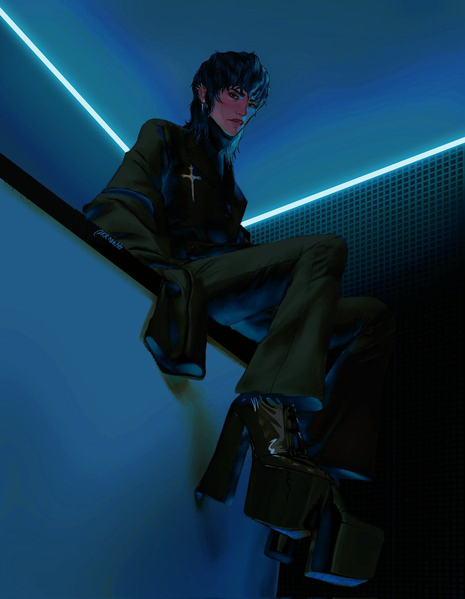 increasingly harder to draw anything that isnt harrow,, (close ups below + gonna post another version later !!#harrowtheninth #tlt #TheLockedTomb