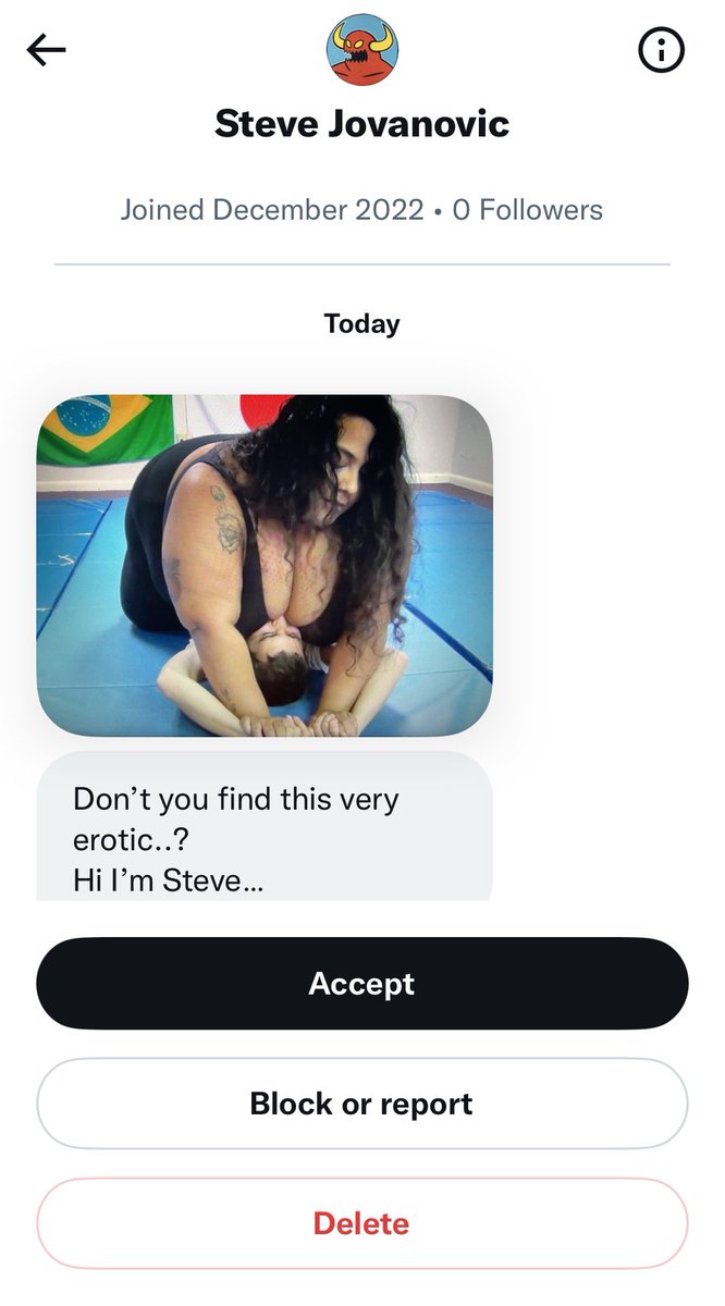 I’m guessing he DMed this to me so I could share it with the world?