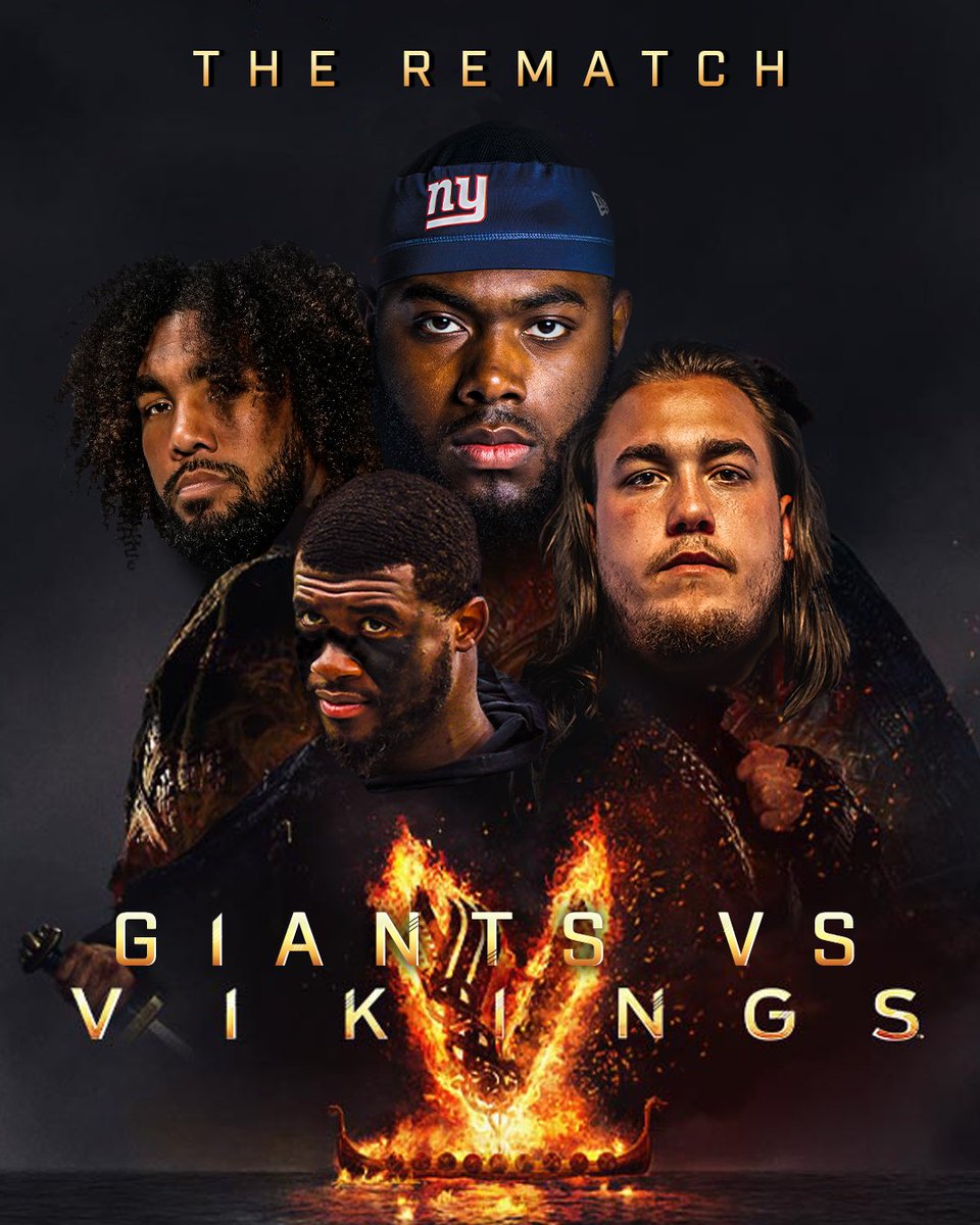Giants's tweet photo. Ready for battle https://t.co/TBgWaYaie1