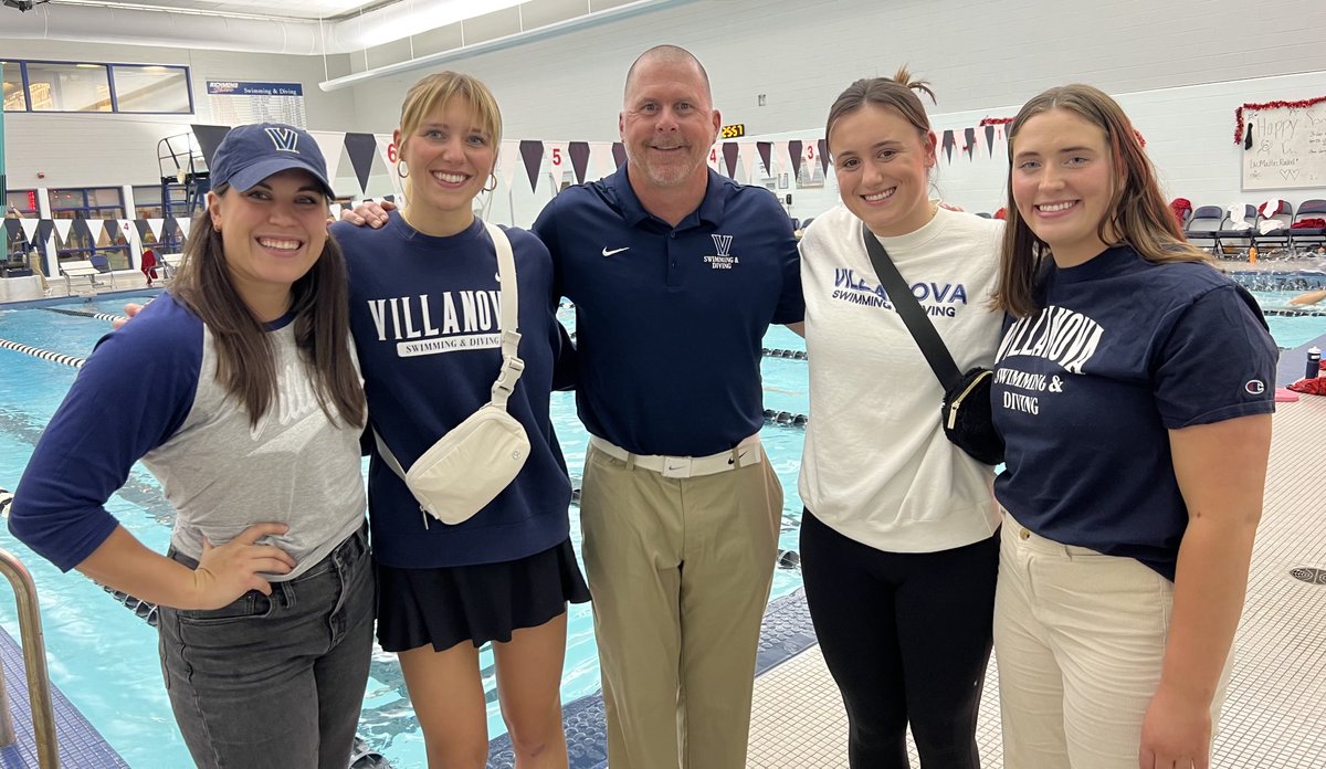 VUSwimCoachRTS's tweet photo. Great 2 days to kick off the second half of our competitive season. Women with a win over Richmond Friday night/ Men big win on Saturday vs Providence. Love how our alumni are always with us no matter what city. #novaon3familyon6 https://t.co/huoJ6vaItB