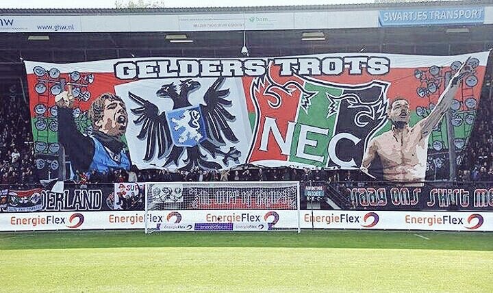 RickHegeman_'s tweet photo. Forza NEC ❤️💚🖤 #vitnec https://t.co/iBPTmkwhjX