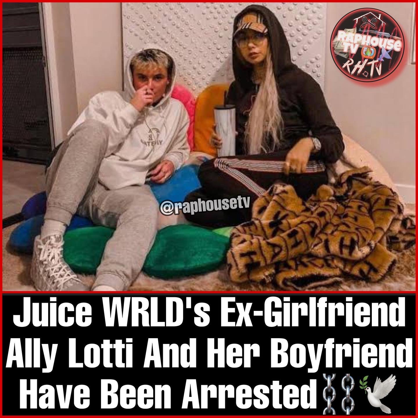Fans spotted #JuiceWRLD's ex #AllyLotti's boyfriend allegedly