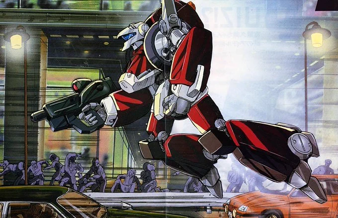#メカスマインパクト2023公式の広告映像にこのポージングが使われるのは、よほど印象が強かったのだろうなあ。どちらにも原画描いた身としては、嬉しいやらくすぐったいやら。ありがたいねえ。 