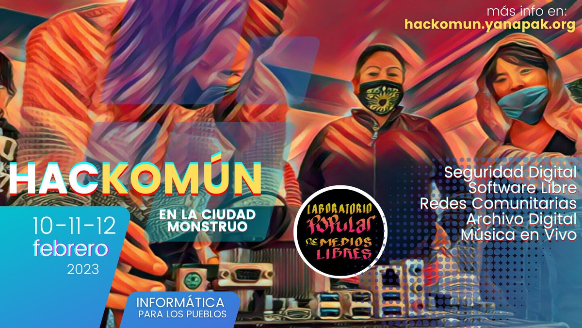 Laboratorio Popular de Medios Libres tweet media