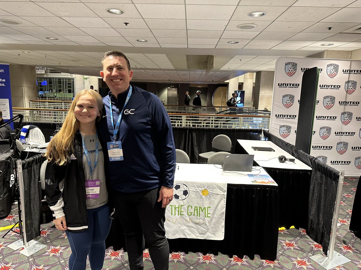 JanoszSports's tweet photo. @UnitedCoaches always puts on a top notch event. Great to reconnect with the industry and represent @GCsports 🟢🔵⚽️ https://t.co/erBhsBgmzQ