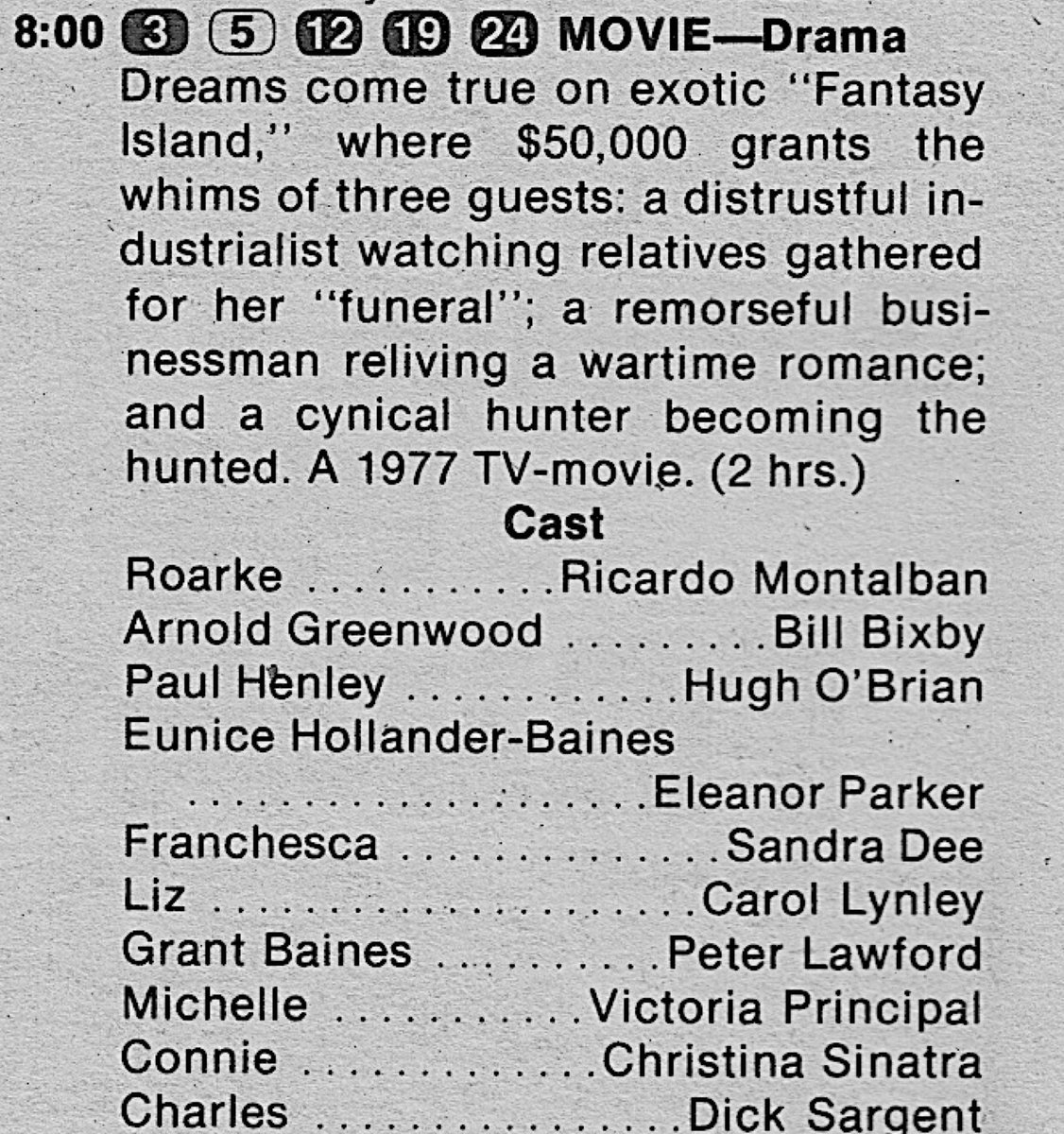 RetroNewsNow on Twitter "📺DEBUT 'Fantasy Island' premiered as a TV