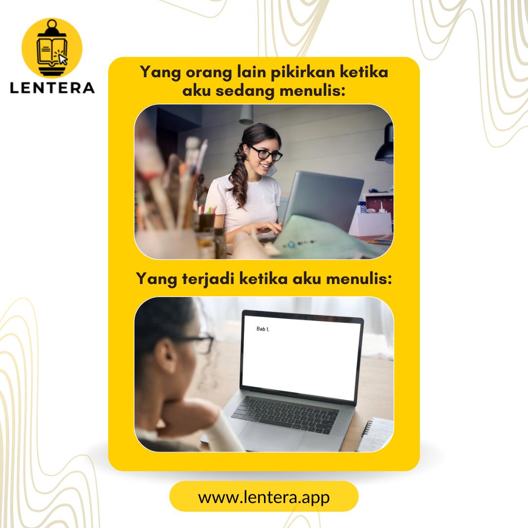 LenteraApp's tweet photo. Salah satu momen yang dihadapi setiap penulis, nih 😆
Siapa yang pernah mengalami hal serupa? Share pengalaman kamu di kolom komentar, yuk.

#lenteraapp #bacadilentera #writersblock #memeoftheday https://t.co/JyGPeCTKa8