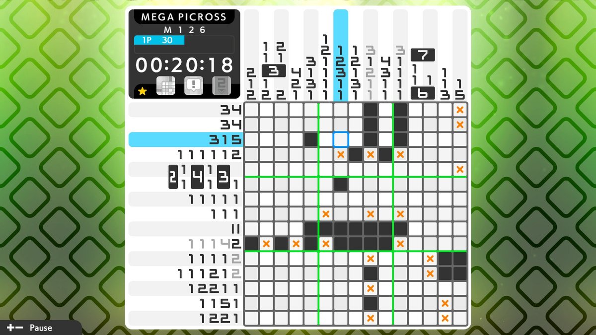 #Picross #PicrossS3 #NintendoSwitch