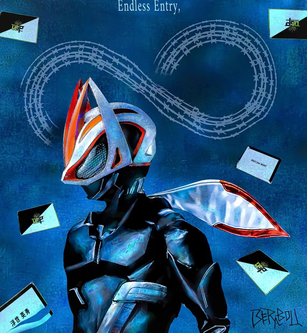 縁トリー。#仮面ライダーギーツ #ドンブラザーズ #銀魂#桃井タロウ #浮世英寿#nitiasa #FANART #イラスト 