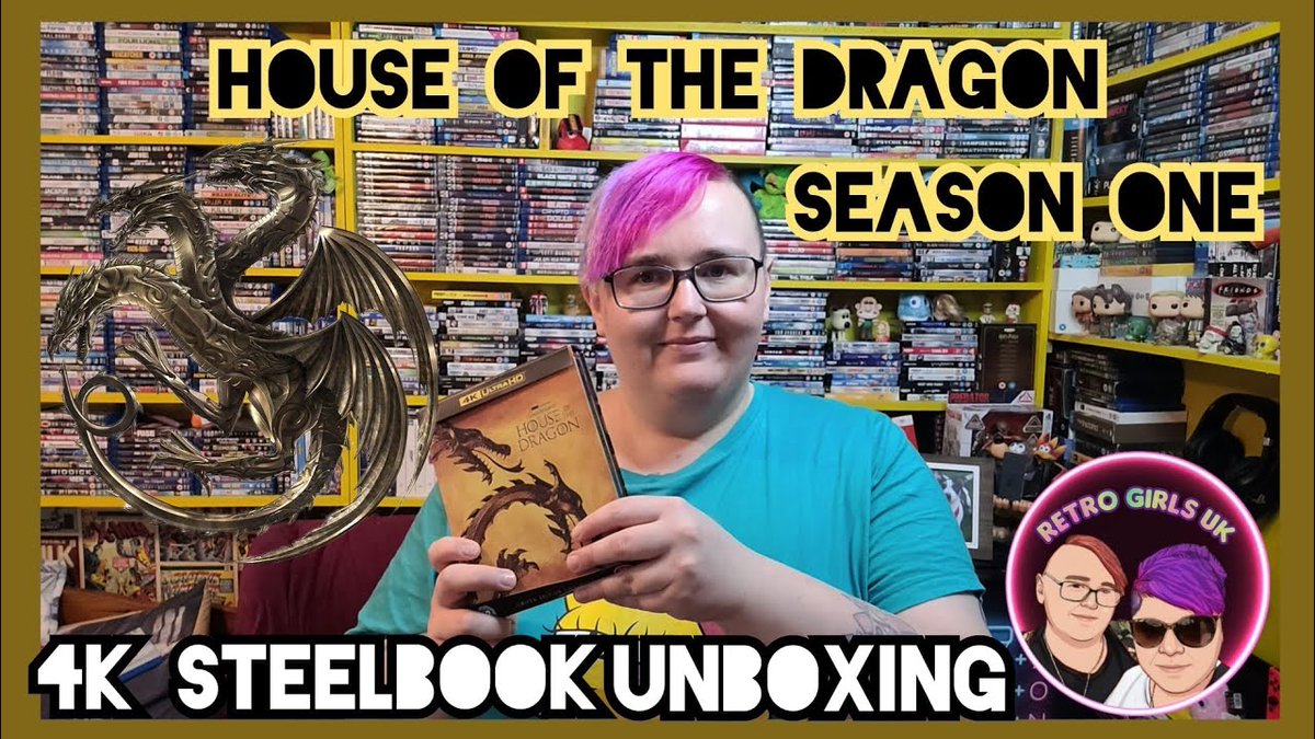 Hey everyone we have a brand new unboxing video now live. Which is the 4k steelbook of house of dragon
 #4ksteelbook #4k #unboxing #youtube #houseofdragon #hbo #gameofthrones 
youtu.be/Lg_ipJTcO8o