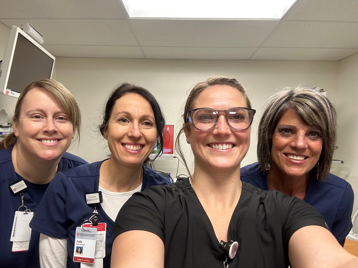 #analcancer screening program at @OSUCCC_James continues to provide outstanding #cancerprevention for our community and beyond; increasing #healthcareaccess with the addition of biweekly #HighResolutionAnoscopy clinic fully staffed and run by a wonderful team of RNs and NP.